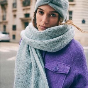 Sezane Naomi Baby Alpaca Scarf